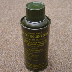 Original U.S. Post-Vietnam War Type IIA Insect Repellent “Bug Juice” b –  International Military Antiques