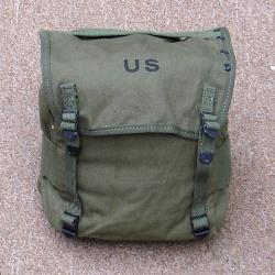  YBRR M1961 M1956 Butt Pack Bag Pouch US Vietnam Era Canvas  Combat Field Gear with Straps Green: Clothing, Shoes & Jewelry