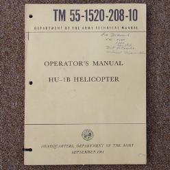 TM 55-1520-208-10 Operators Manual: HU-1B Helicopter