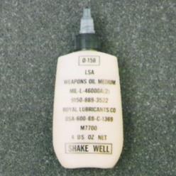 LSA Oil Bottle 4oz- Royal Lubricants