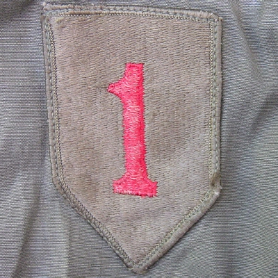 1st Infantry Division shoulder sleeve insignia.