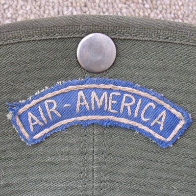 Air America Bush Hat tab.