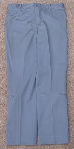 Back of the 2nd pattern grey Air America trousers.