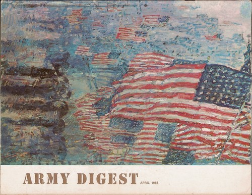 Front cover of the April 1968 edition of Army Digest.