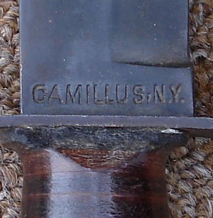 The Marine Corps Ka-Bar knife was made by a number of manufacturers, including Camillus of New York