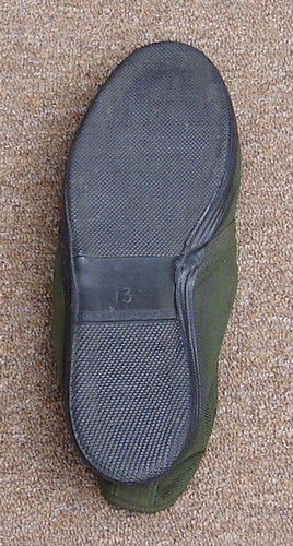 The Comfort Shoes had rubber soles.