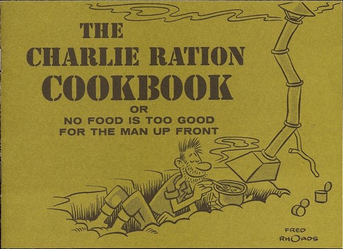 Charlie Ration Cookbook was produced by McIlhenny Company, the makers of Tabasco Pepper Sauce.