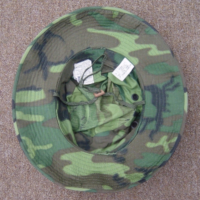 The ERDL boonie hat had an extra wide brim for added protection against sun and rain.