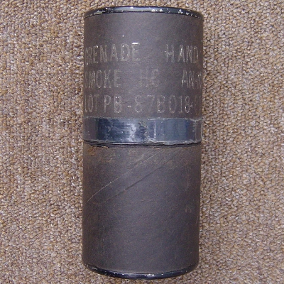 AN M8 White Smoke Grenade Packing Tube.