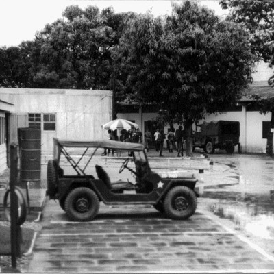HHD (Headquarters and Headquarters Detachment) 1st Logistics in Saigon.