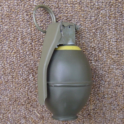 M26A1 Fragmentation Grenade.
