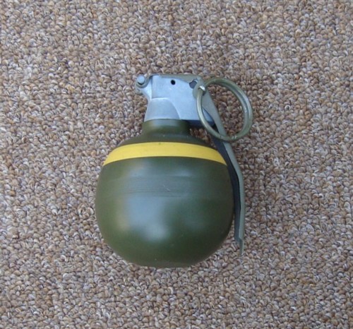 The baseball shaped M33 Hand Grenade weighed 13.