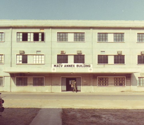 The Military Assistance Command Vietnam (MACV) Annex building near Tan Son Nhut.
