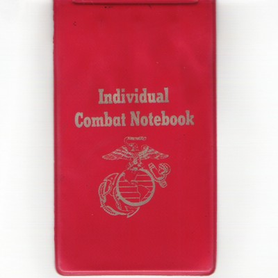 1965 Marine Corps Notebook.