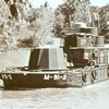 Ironclad craft of the Riverine Assault Force and soldiers of the 9th Infantry Division in the Mekong Delta