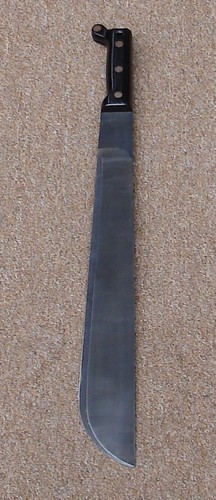 The M1942 Machete had an 18-inch steel blade.