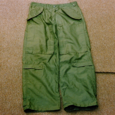 Pilots Nomex Trousers with belt removed.