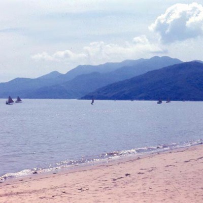 Qui Nhon Harbor and the South China Sea.