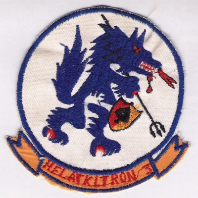 Helicopter Attack (Light) Squadron 3 Seawolves Patch