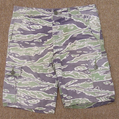Tiger Stripe shorts were popular with UDT / SEAL teams in Vietnam.