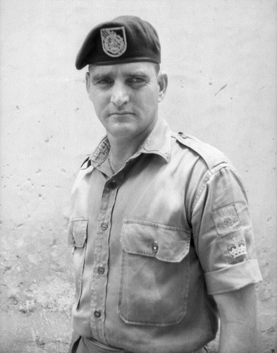 Victoria Cross recipient Warrant Officer 2 (WO2) Keith Payne.